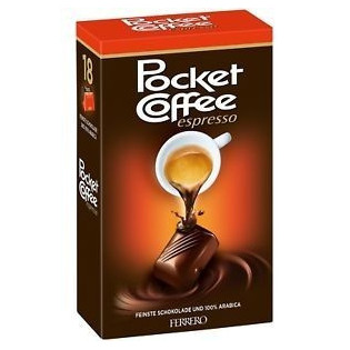 Pocket coffee 18ks